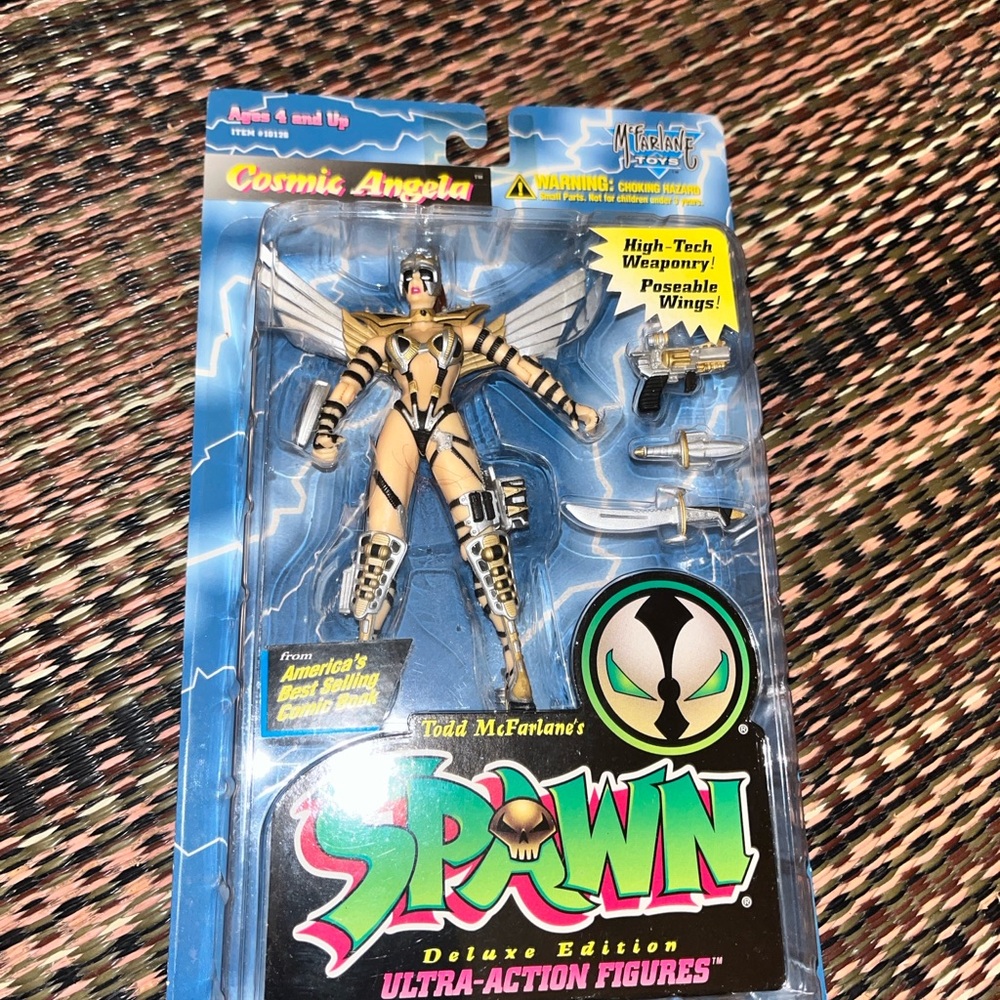 DC Comics Cosmic Angela Action Figure - Gold, Black, Silver